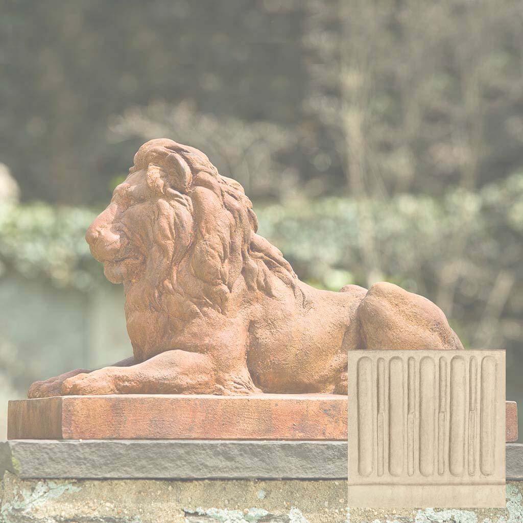 Campania Classic Lion Garden Statue - A-405