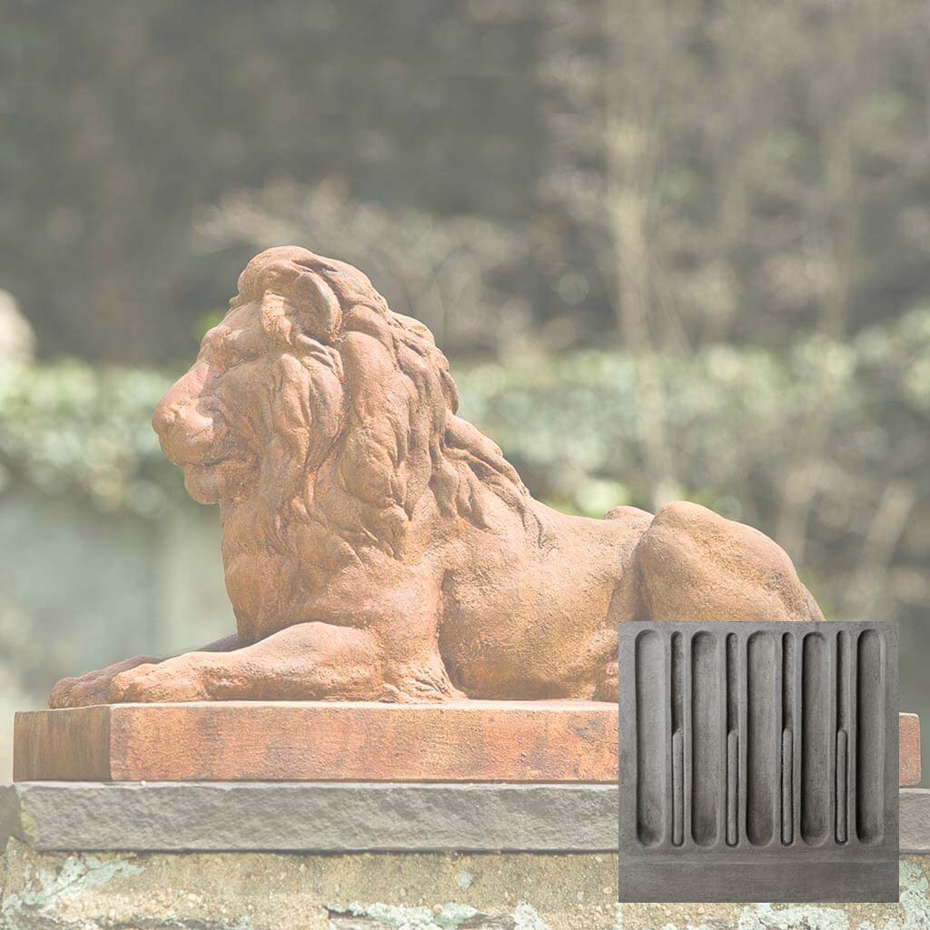 Campania Classic Lion Garden Statue - A-405