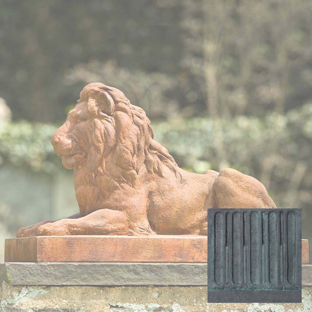 Campania Classic Lion Garden Statue - A-405