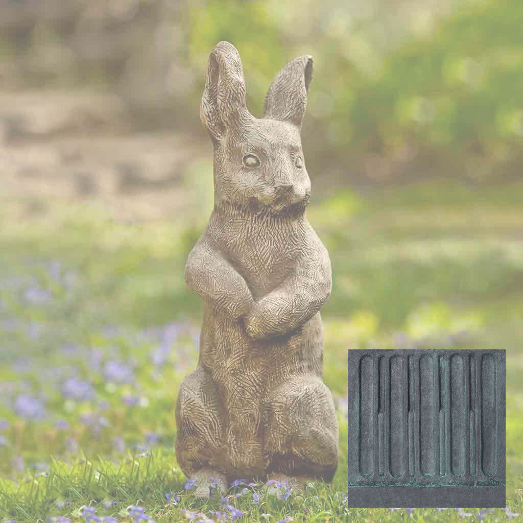 Campania Father Rabbit Garden Statue - A-413
