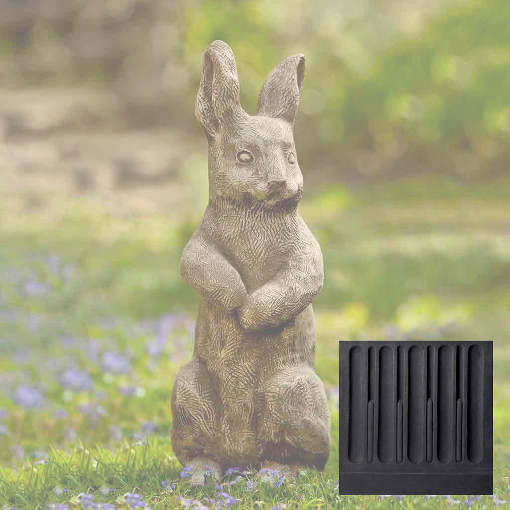 Campania Father Rabbit Garden Statue - A-413