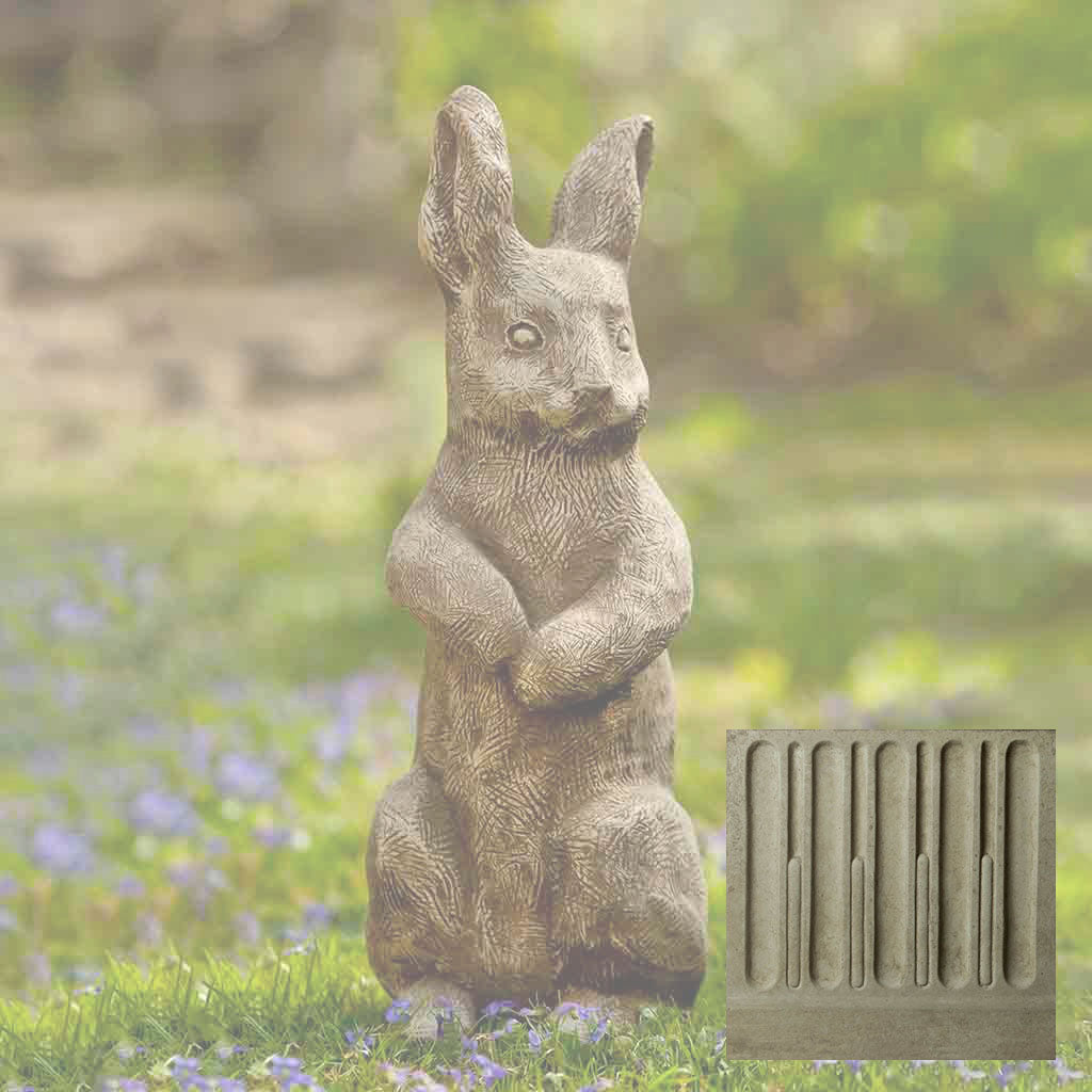 Campania Father Rabbit Garden Statue - A-413