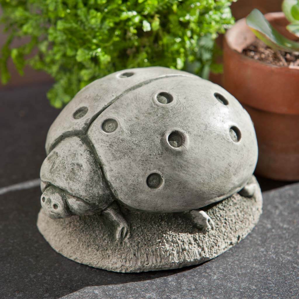 Campania Ladybug Garden Statue - A-428