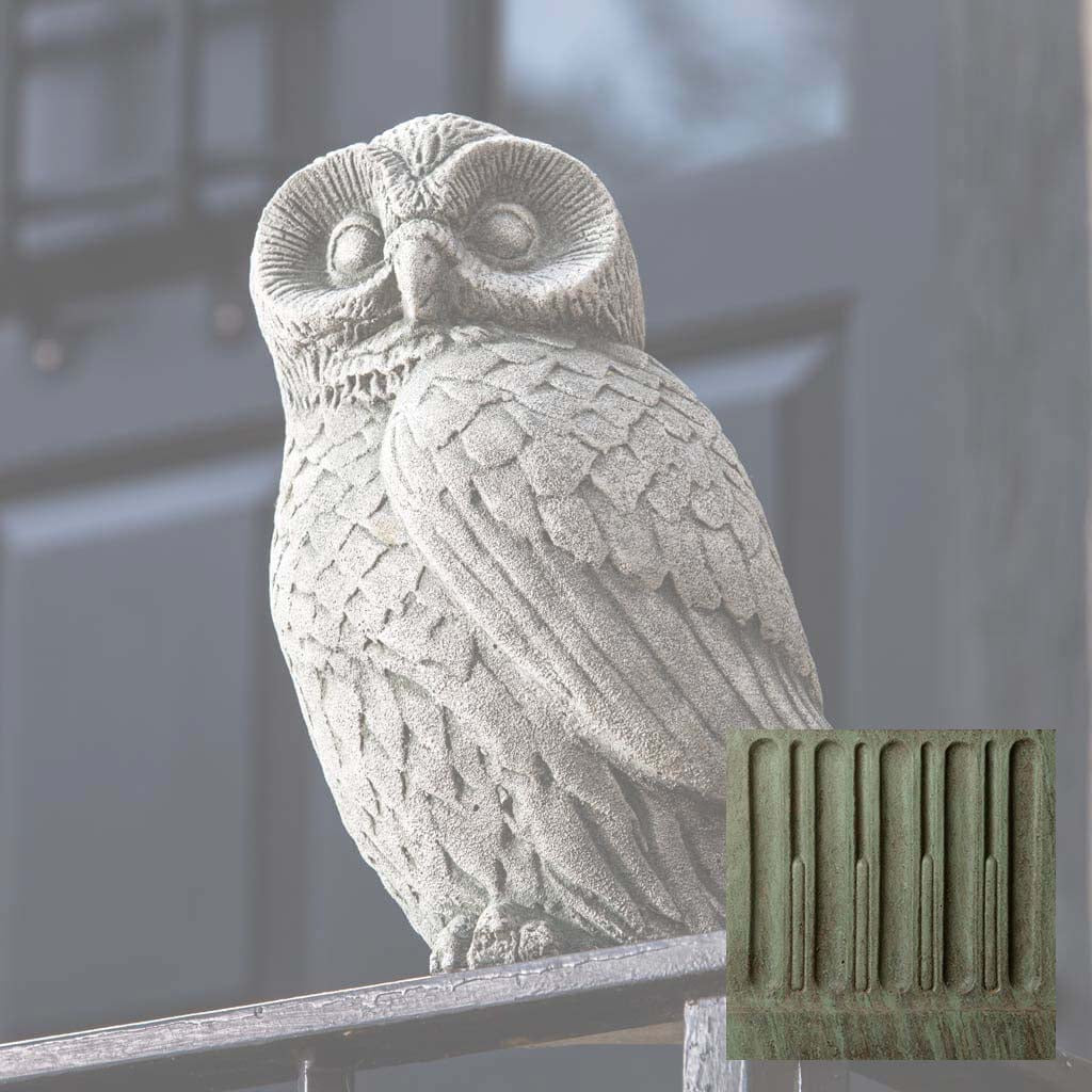 Campania Night Owl Garden Statue - A-460