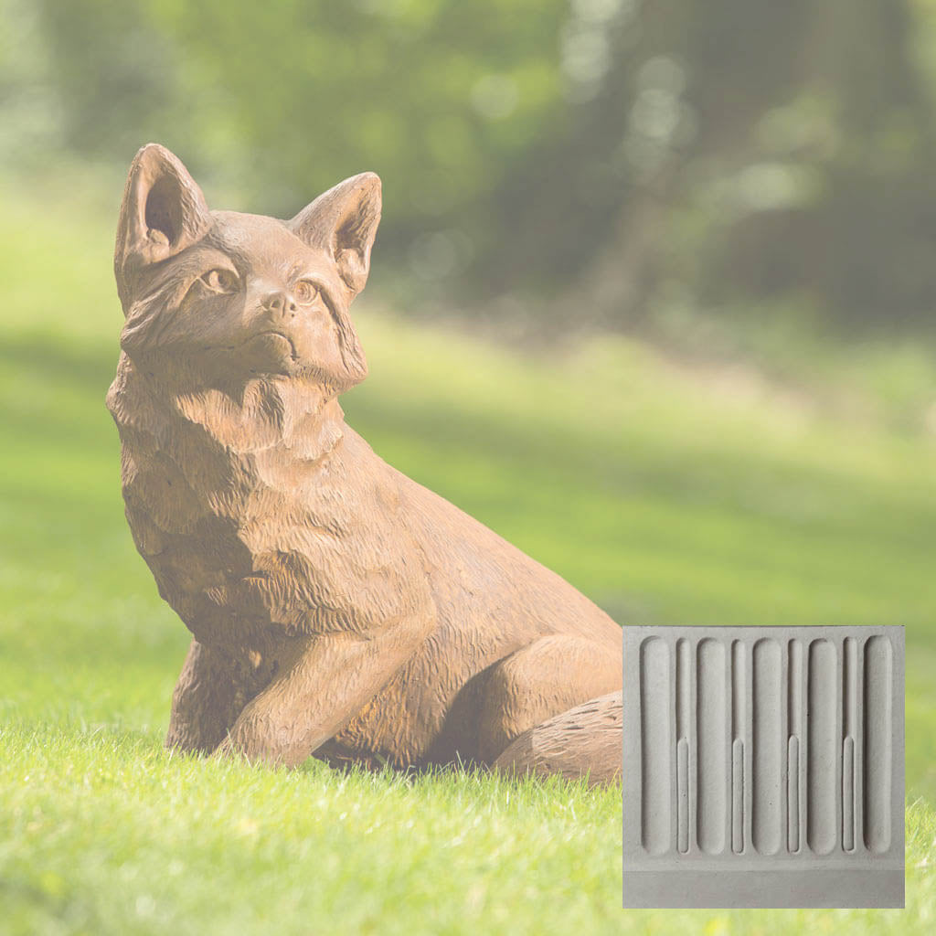 Campania Noble Fox Garden Statue - A-464