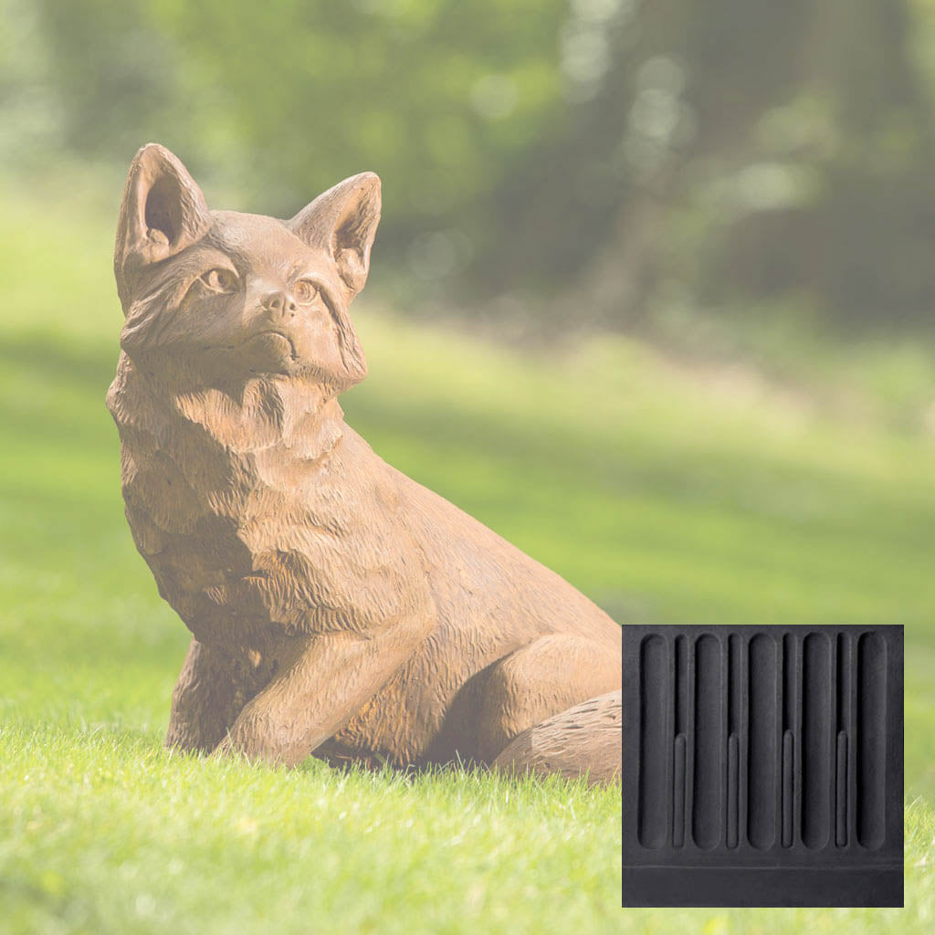 Campania Noble Fox Garden Statue - A-464