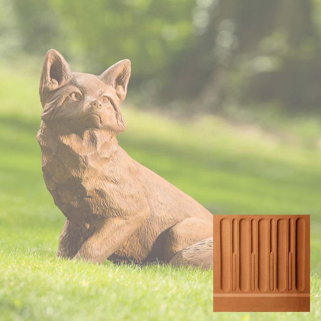 Campania Noble Fox Garden Statue - A-464
