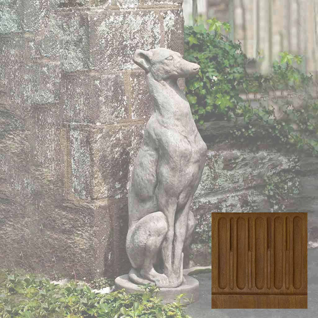 Campania Antique Greyhound Garden Statue - A-478