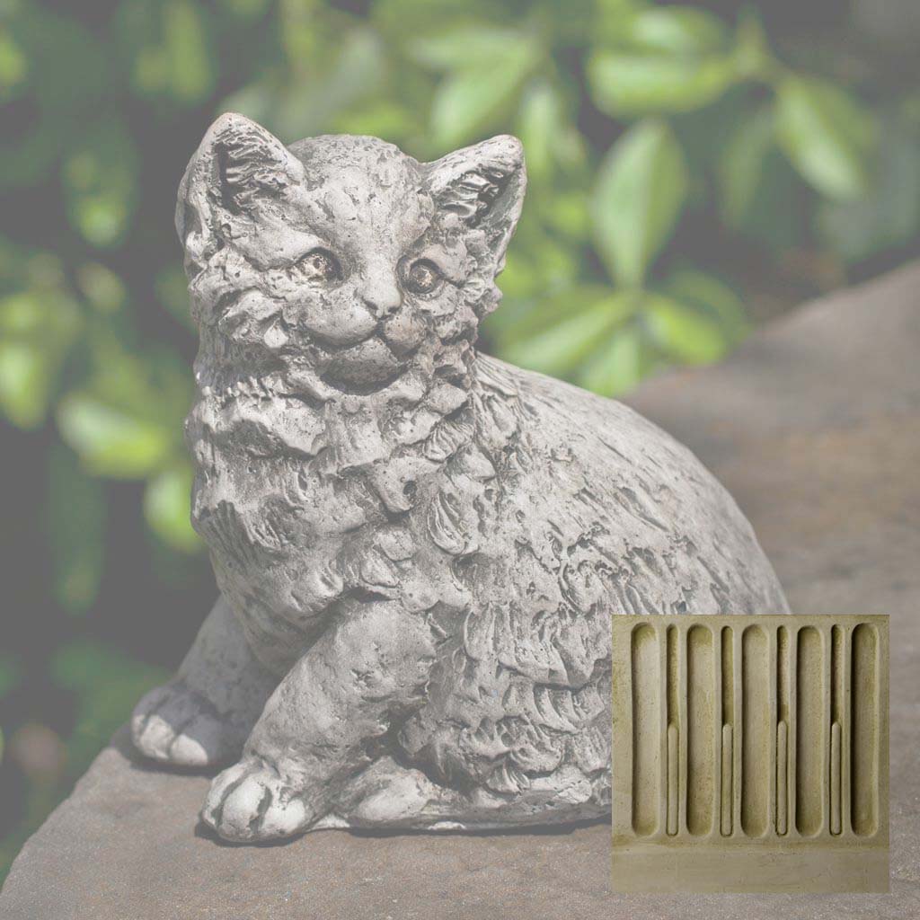 Campania Cutie Kitty Garden Statue - A-480