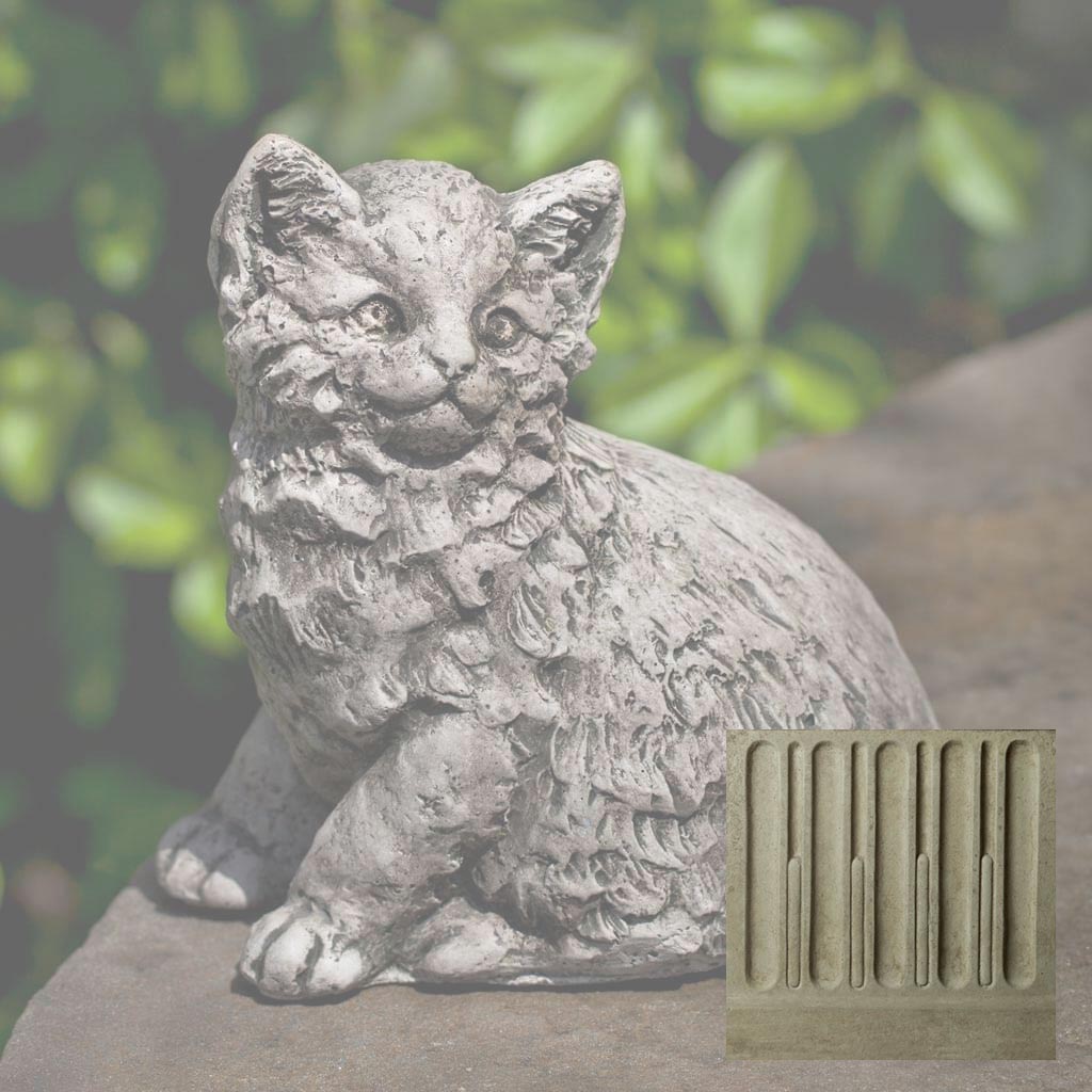 Campania Cutie Kitty Garden Statue - A-480
