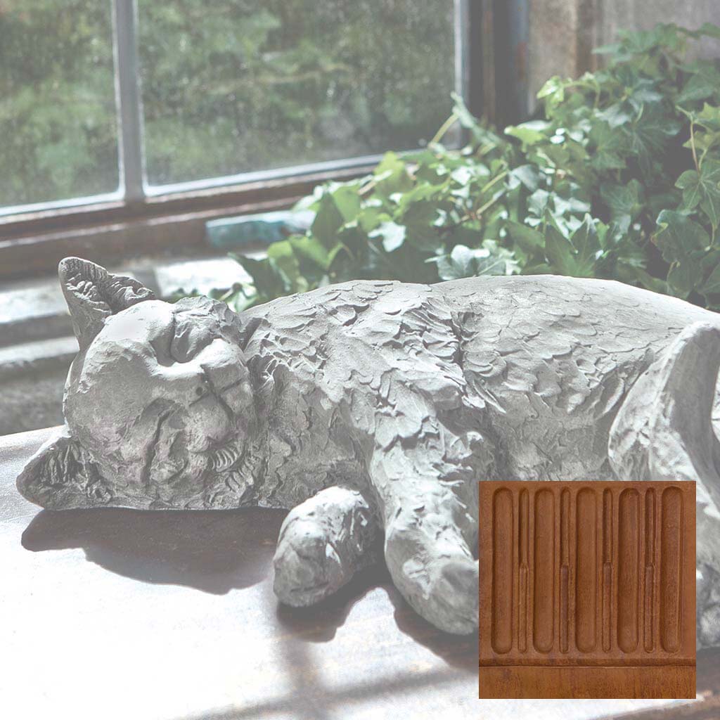 Campania Dreaming Kitty Garden Statue - A-485
