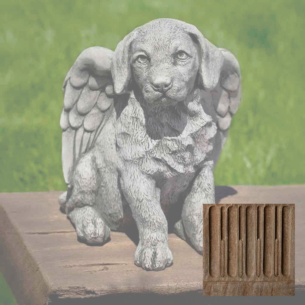 Campania Angel Puppy Garden Statue - A-491