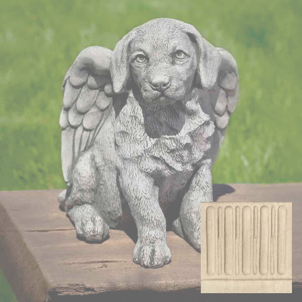 Campania Angel Puppy Garden Statue - A-491