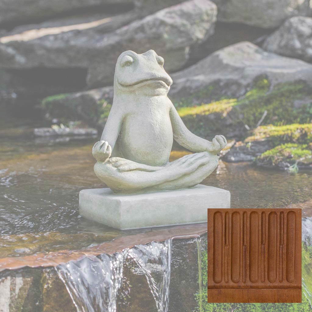Campania Mini Zen Frog Garden Statue - A-503
