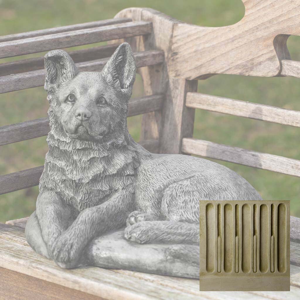 Campania Shepherd Pup Garden Statue - A-519