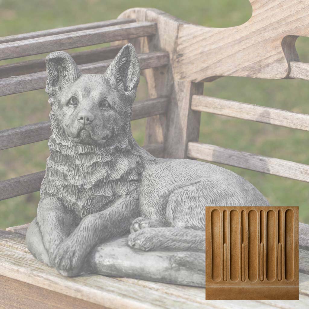 Campania Shepherd Pup Garden Statue - A-519