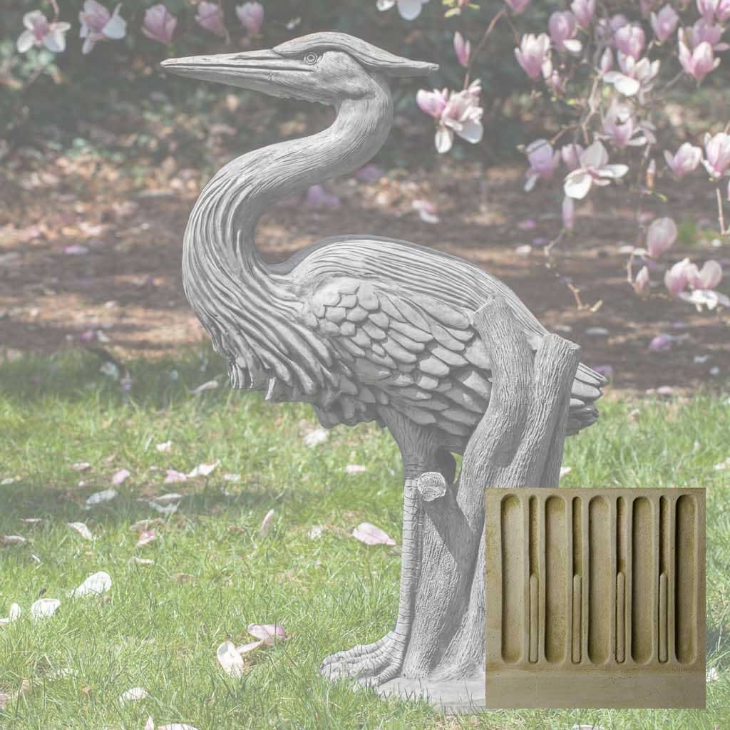 Campania Heron Garden Statue - A-524