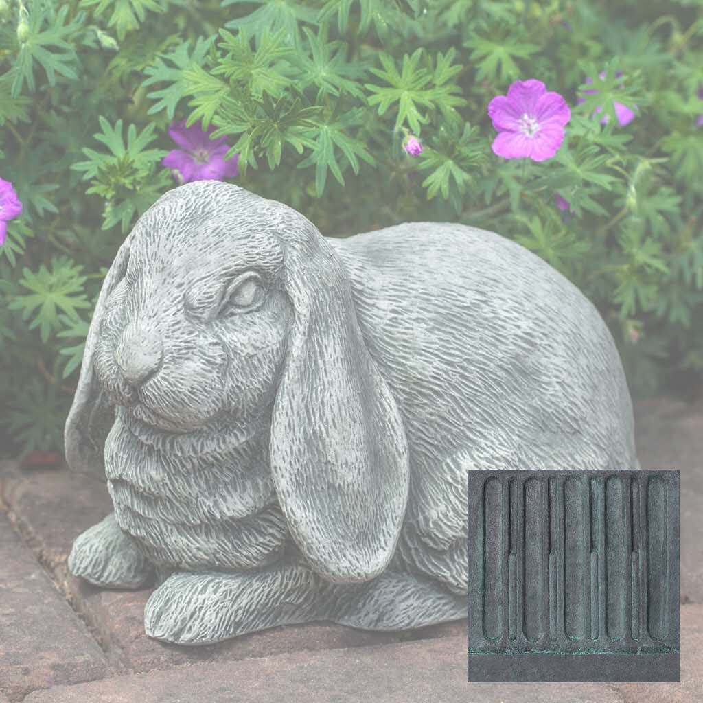 Campania Lop-Eared Bunny Garden Statue - A-542