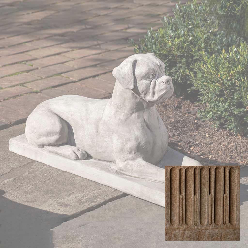 Campania Boxer Garden Statue - A-547