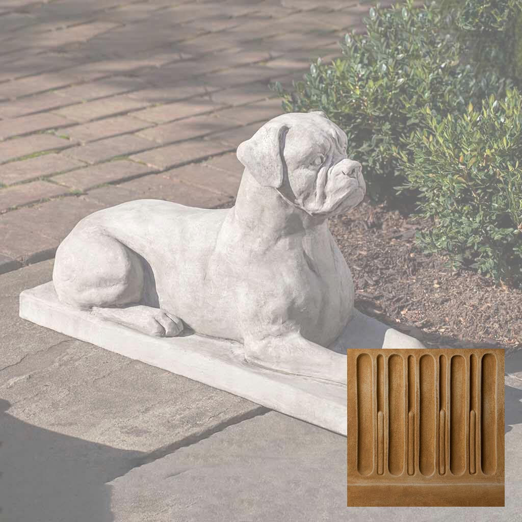 Campania Boxer Garden Statue - A-547