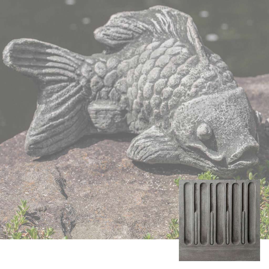 Campania Coy Koi Garden Statue - A-558