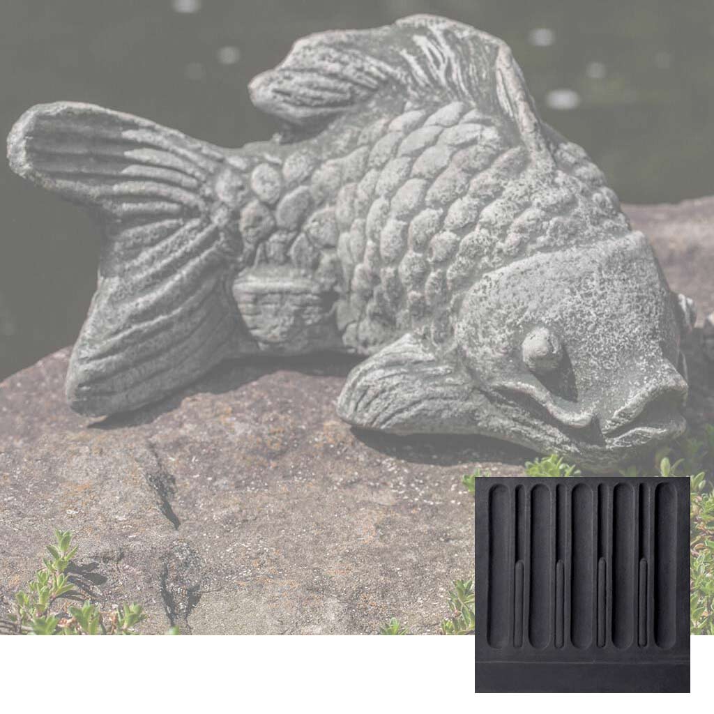 Campania Coy Koi Garden Statue - A-558