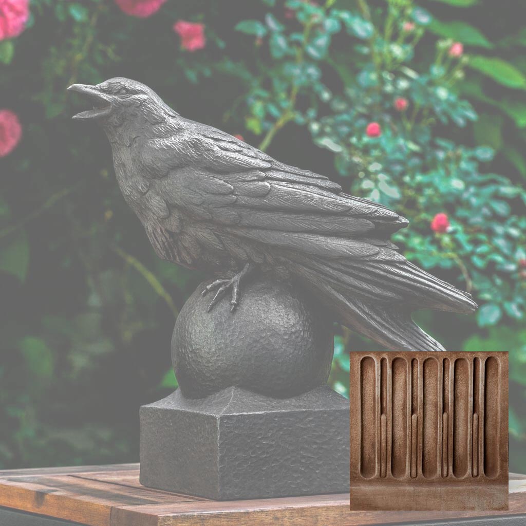 Campania Corvus Garden Statue - A-559