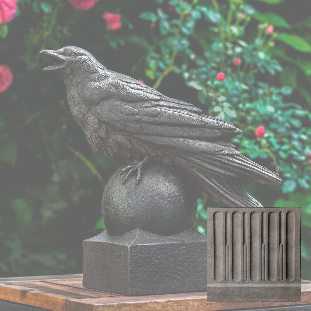 Campania Corvus Garden Statue - A-559