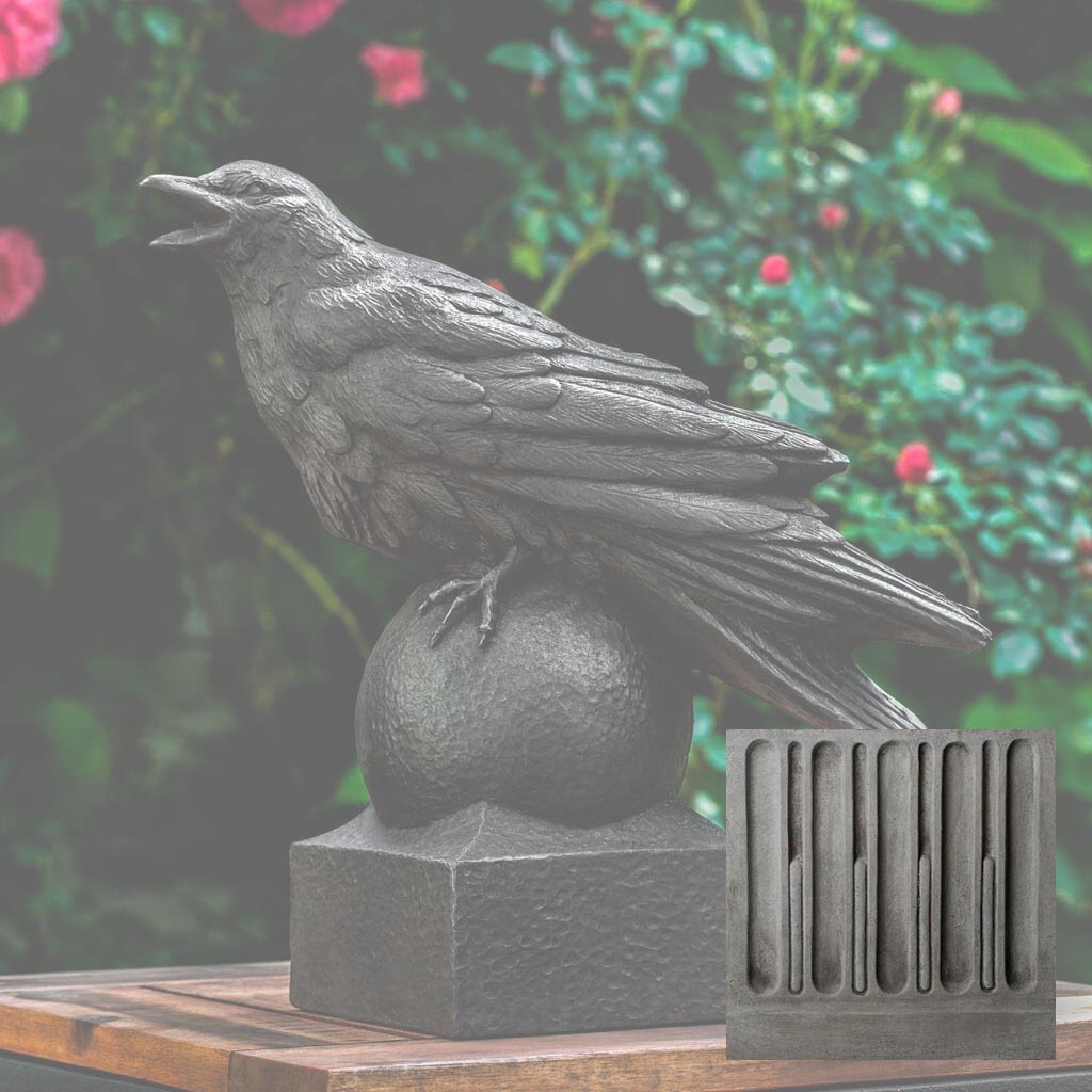 Campania Corvus Garden Statue - A-559