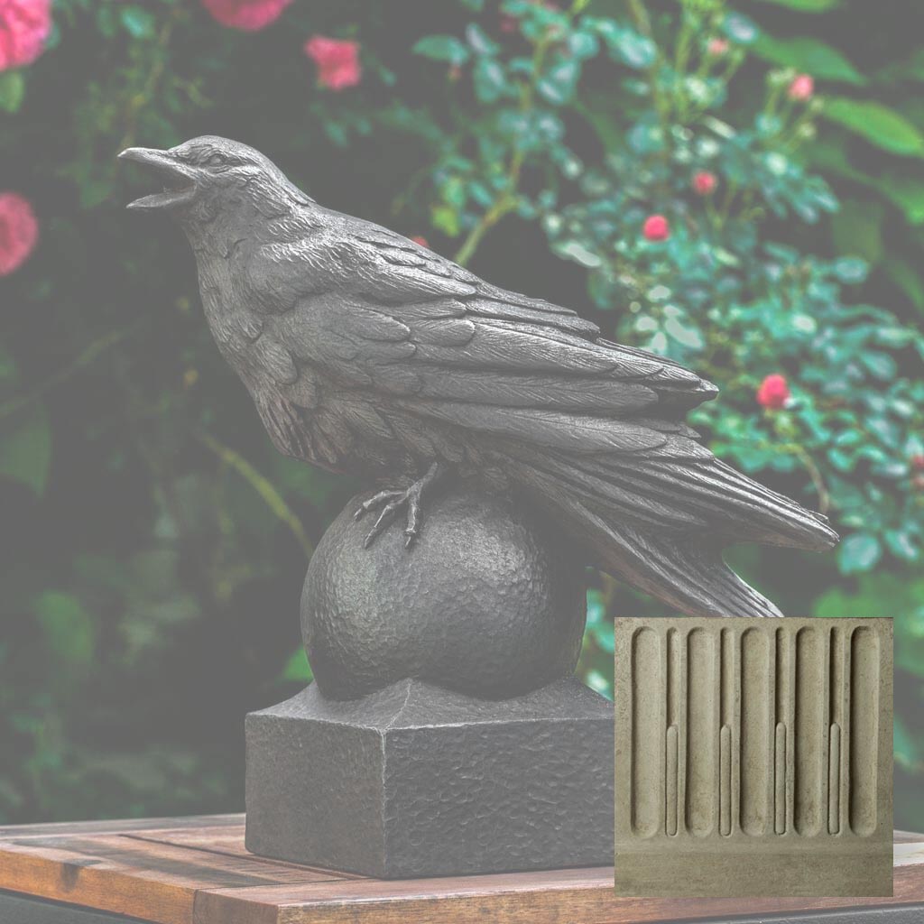 Campania Corvus Garden Statue - A-559