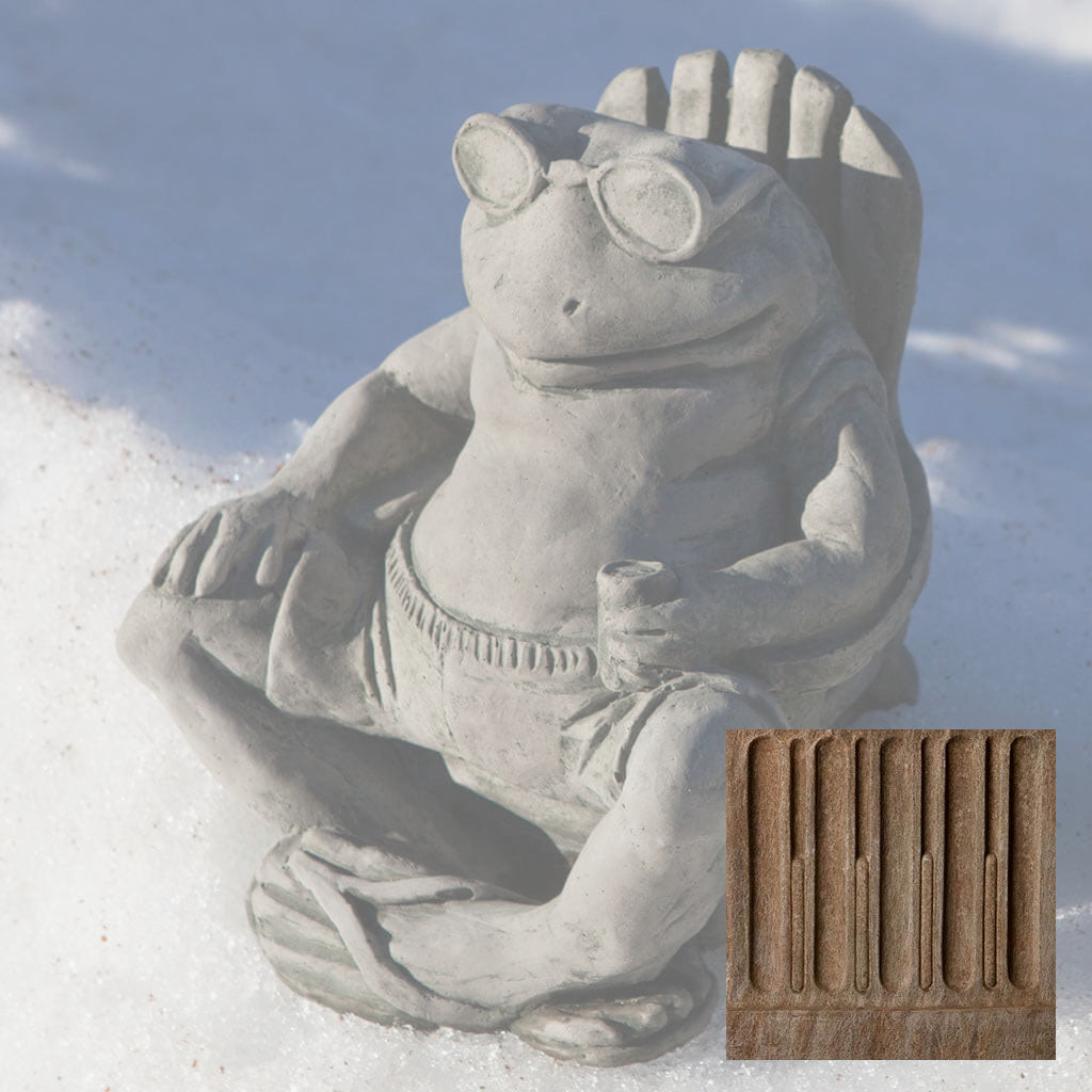 Campania Bud on the Beach Garden Statue - A-570