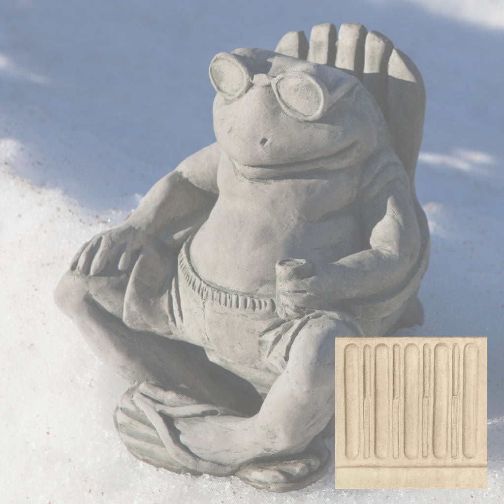 Campania Bud on the Beach Garden Statue - A-570