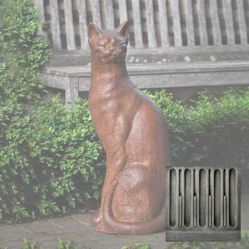 Campania Checkers Garden Statue - A-577