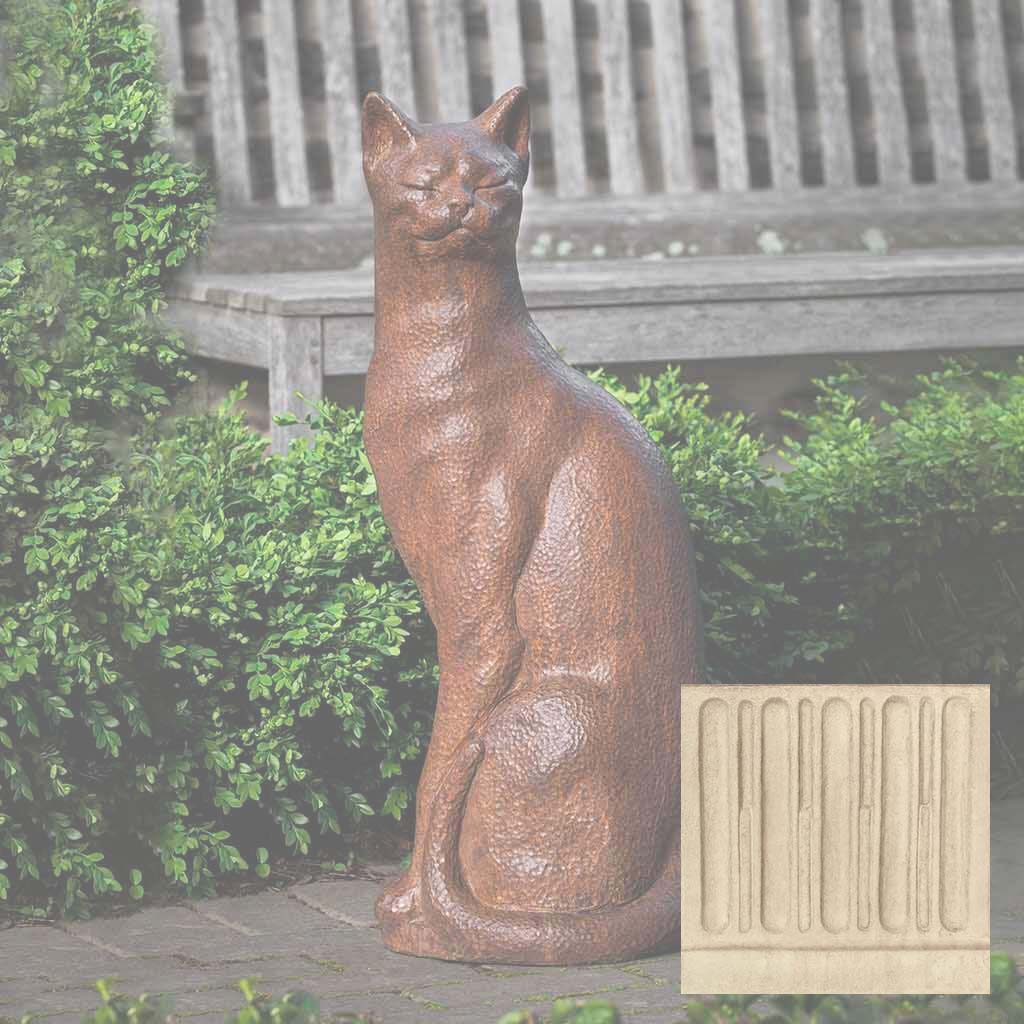 Campania Checkers Garden Statue - A-577