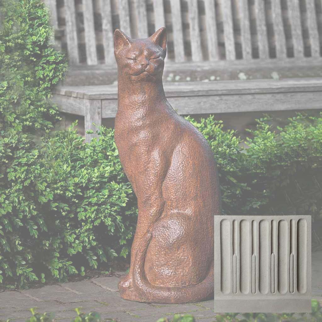 Campania Checkers Garden Statue - A-577