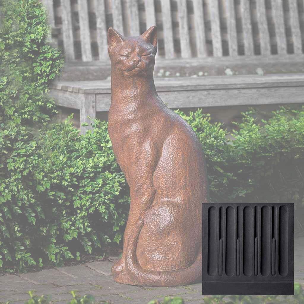Campania Checkers Garden Statue - A-577