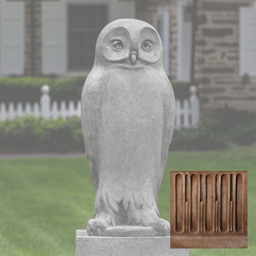 Campania Dr. Hoo Garden Statue - A-578