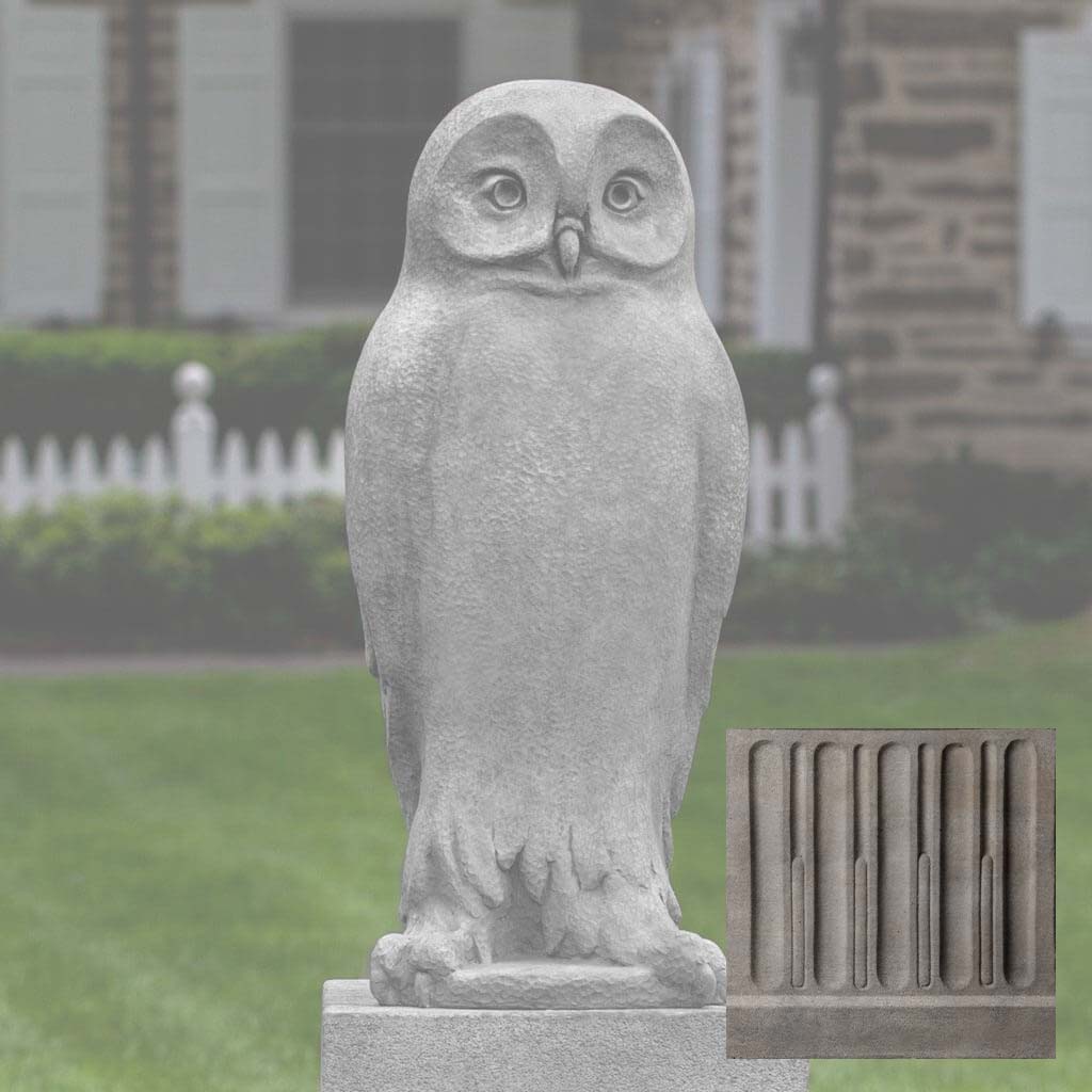 Campania Dr. Hoo Garden Statue - A-578