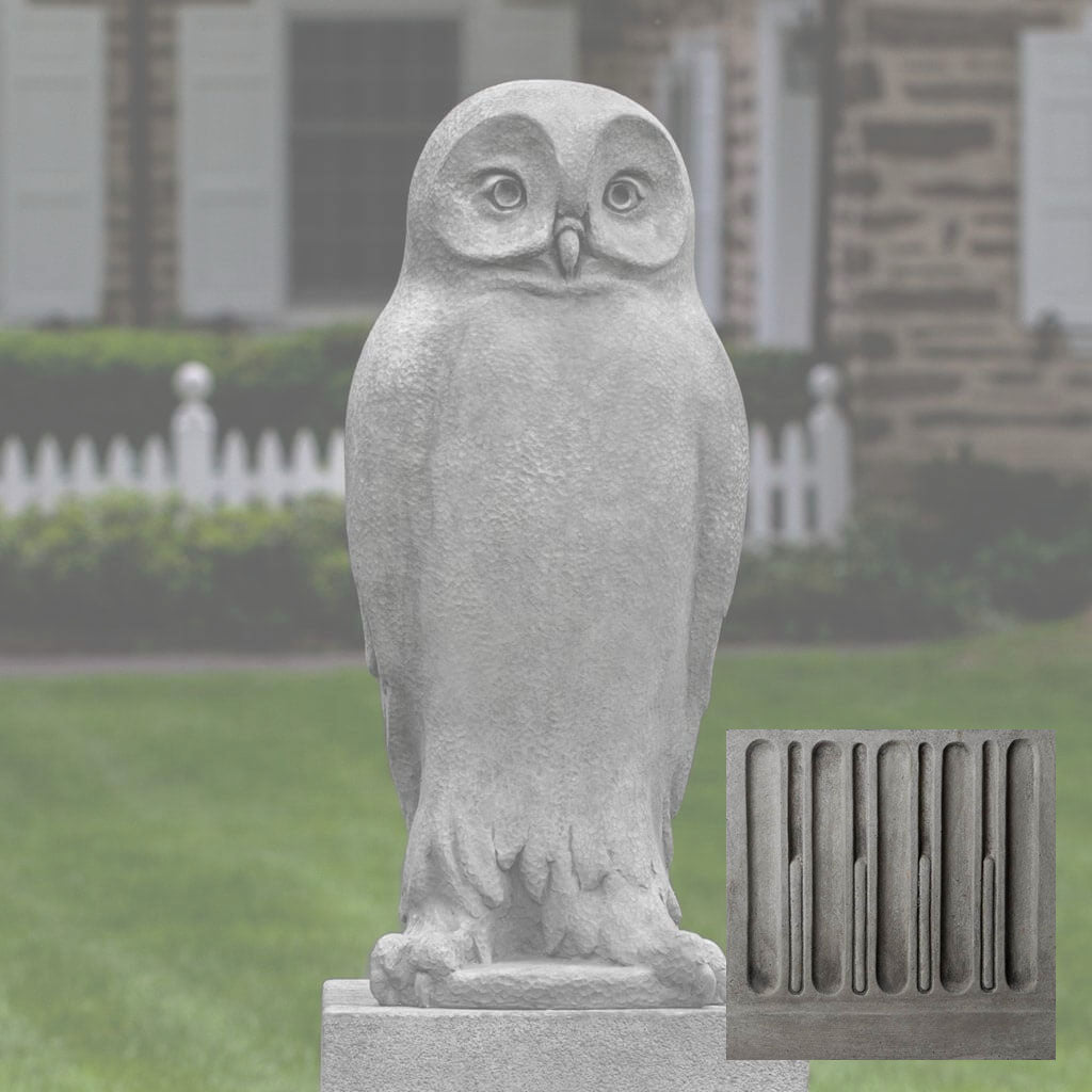 Campania Dr. Hoo Garden Statue - A-578