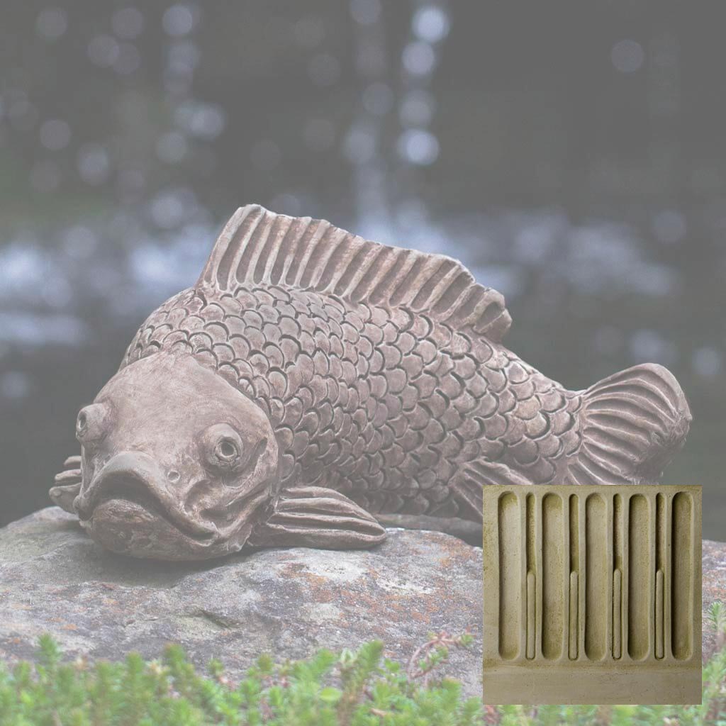 Campania Large Koi Garden Statue - A-581