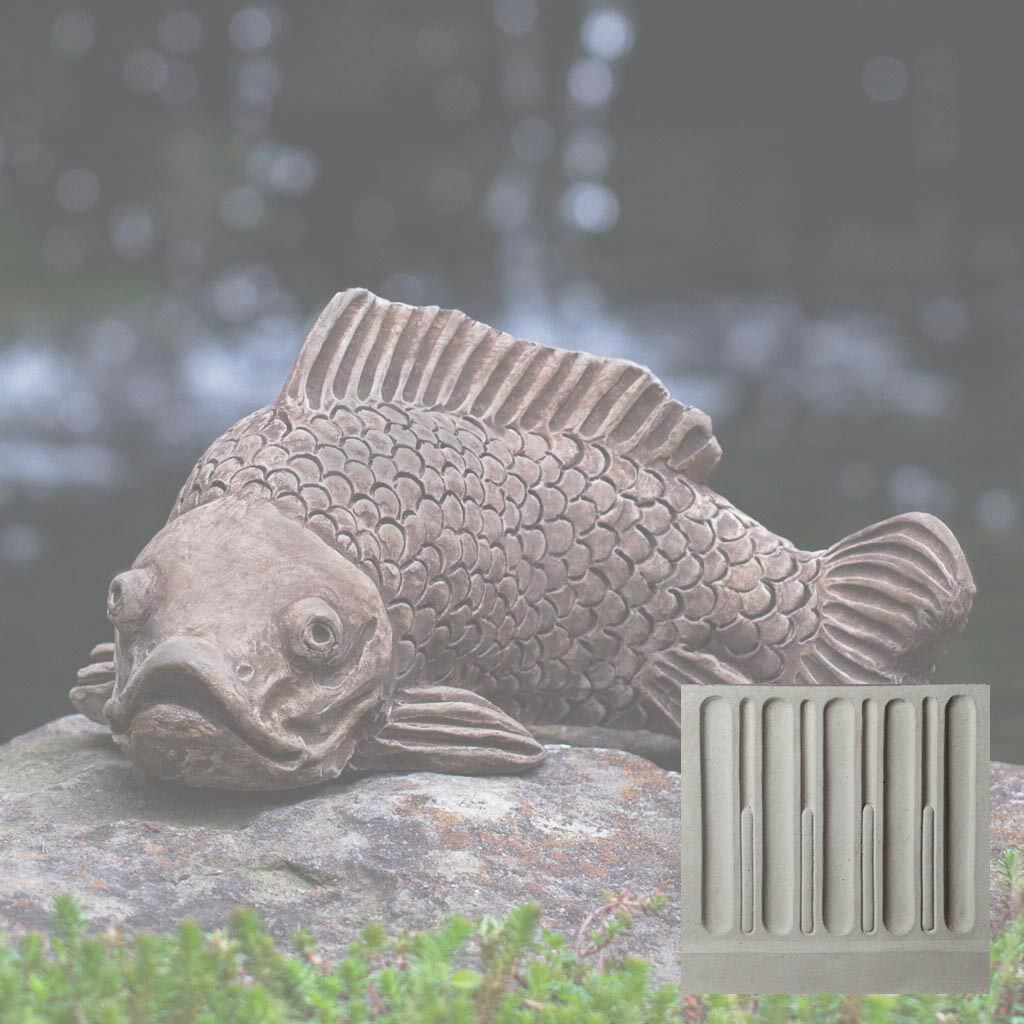 Campania Large Koi Garden Statue - A-581