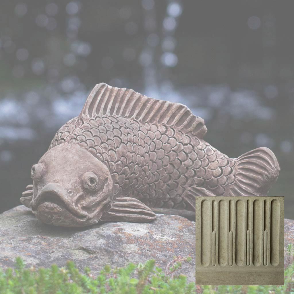 Campania Large Koi Garden Statue - A-581