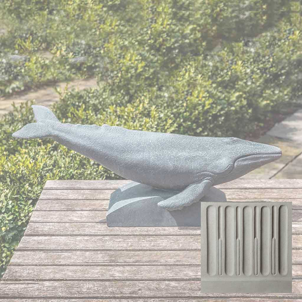 Campania Humpback Whale Garden Statue - A-586