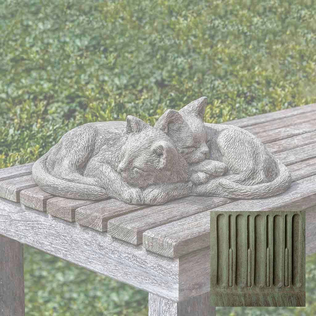 Campania Nap Time Kittens Garden Statue - A-590