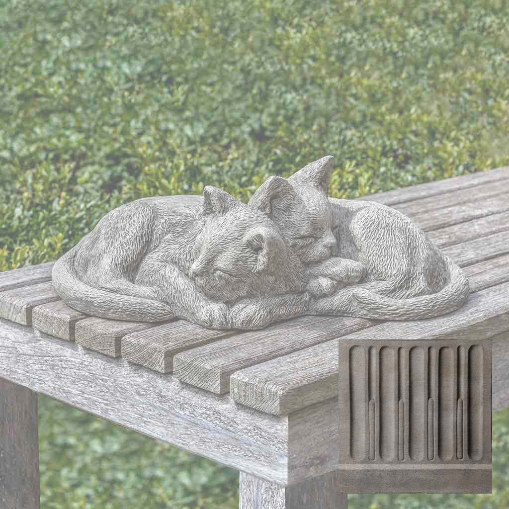 Campania Nap Time Kittens Garden Statue - A-590