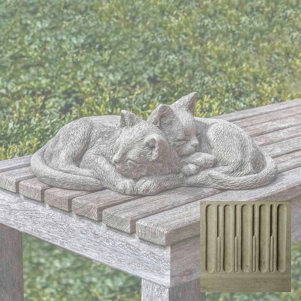 Campania Nap Time Kittens Garden Statue - A-590