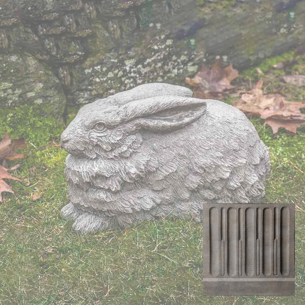 Campania Flemish Hare Garden Statue - A-592