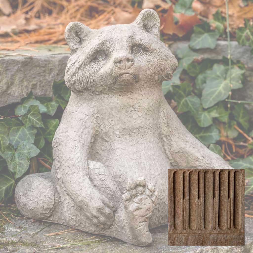 Campania Ricky Racoon Garden Statue - A-599