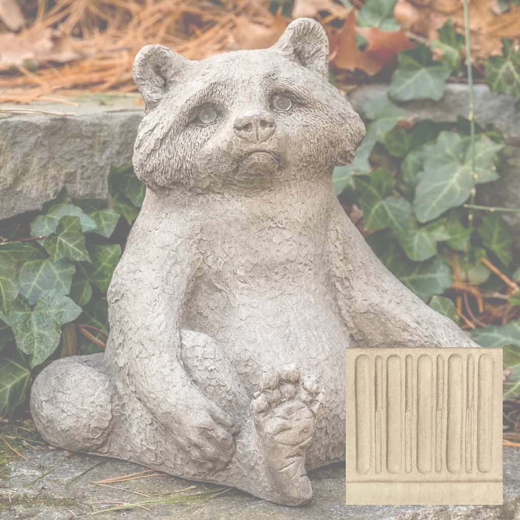Campania Ricky Racoon Garden Statue - A-599