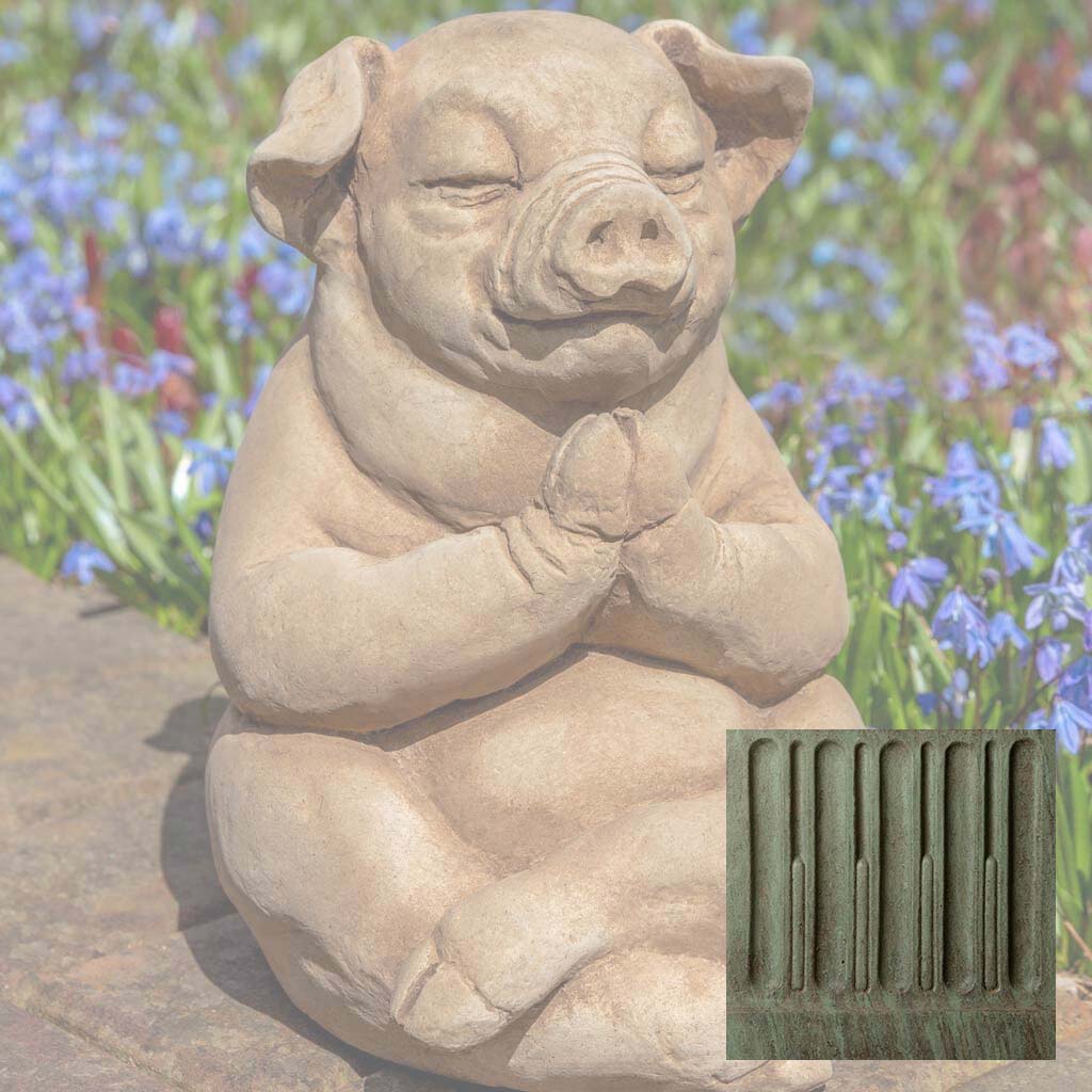 Campania Zen Pig Garden Statue - A-604